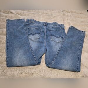 Angel Forever Blue Straight Leg Jeans
